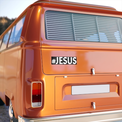 #JESUS Bumper Sticker! 