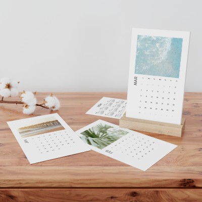 Beach Bum - Vertical Desk Calendar (2023)
