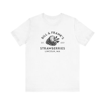 Bill and Frank Strawberry TLOU Strawberries Short Sleeve Unisex T-Shirt