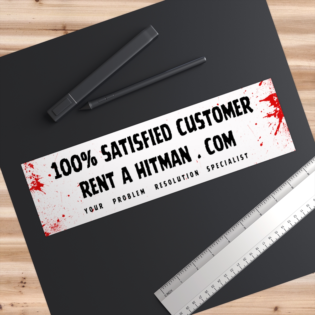 100% Satisfied Customer - Bumper Stickers product thumbnail image