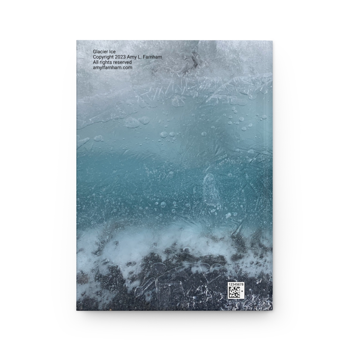 Glacier Ice Hardcover Journal product thumbnail image