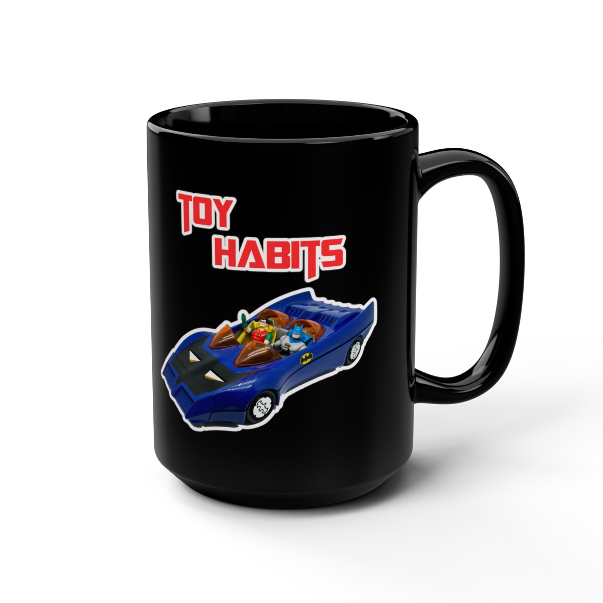 Batmobile Black Mug, 15oz product thumbnail image