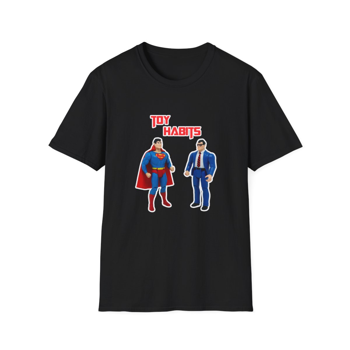 Superman Clark Kent Unisex Softstyle T-Shirt product thumbnail image