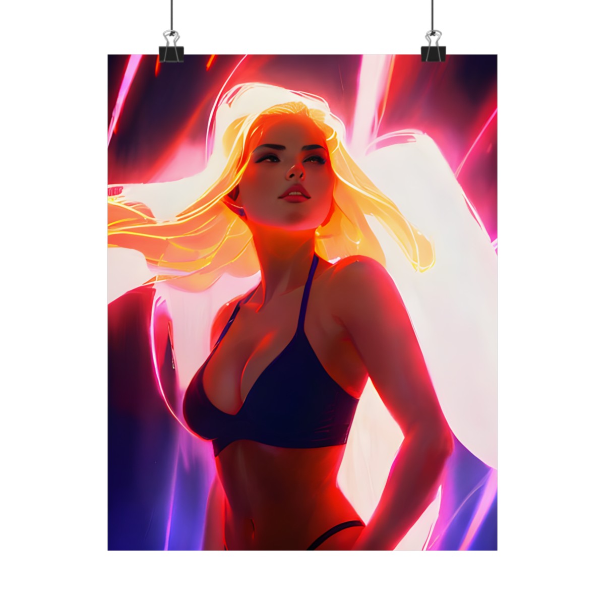 Premium Poster (Matte): Girl Power Angelic Desire product thumbnail image