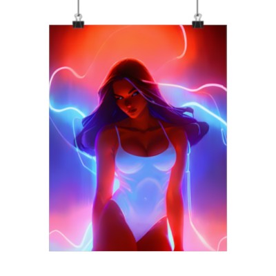 Premium Poster (Matte): Girl Power Bright Gamma