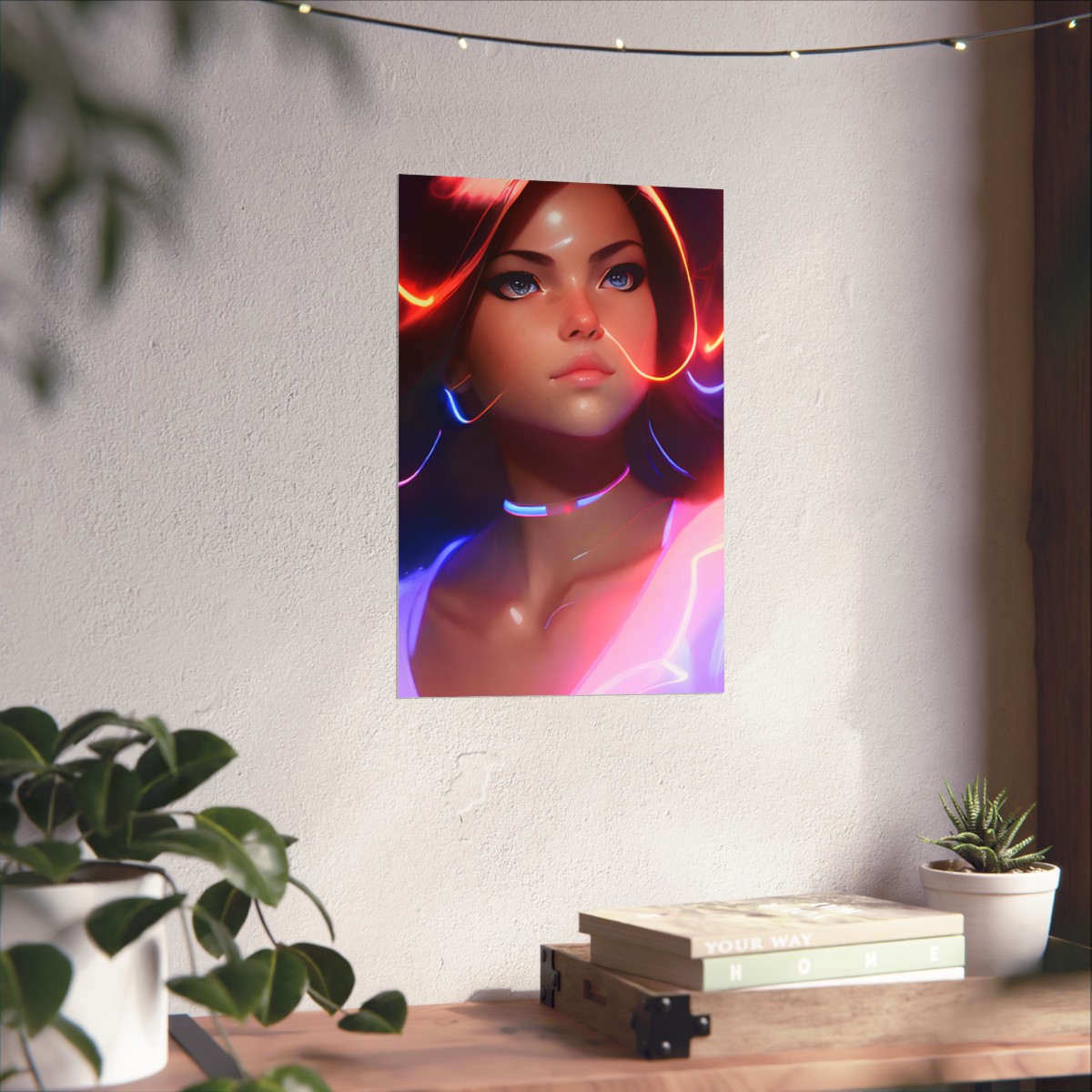 Premium Poster (Matte): Girl Power Glowing Grace product thumbnail image