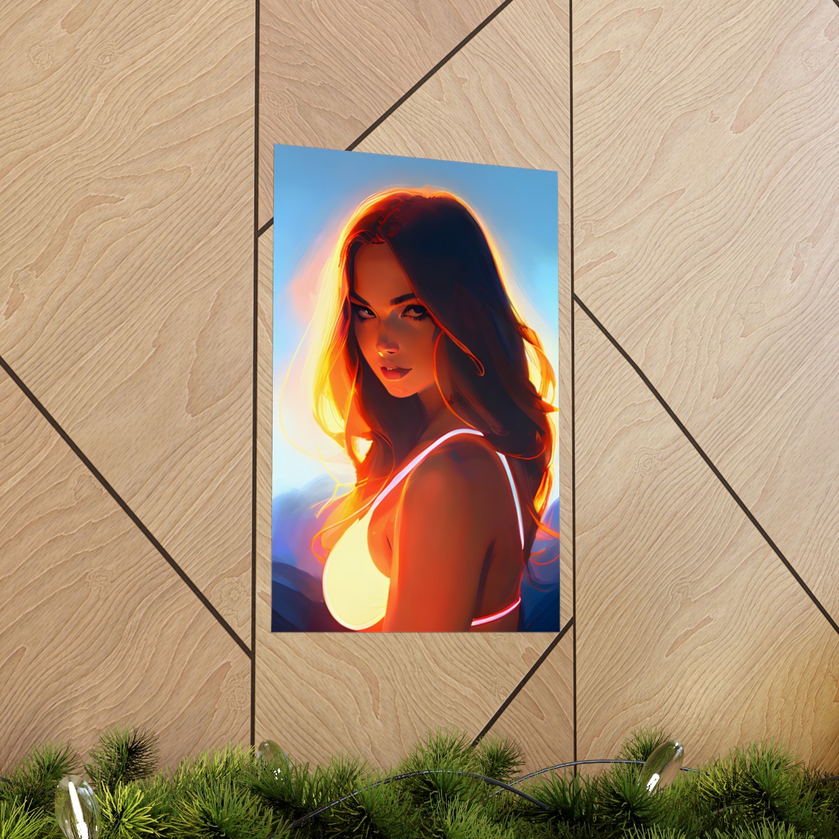 Premium Poster (Matte): Girl Power Bright Deviant product thumbnail image