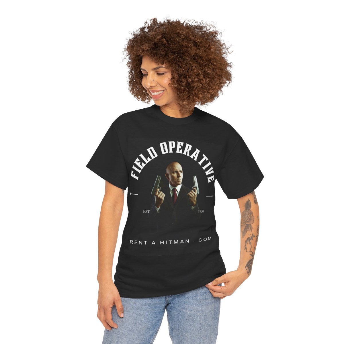 Field Operative Graphic - Unisex Heavy Cotton Tee product thumbnail image