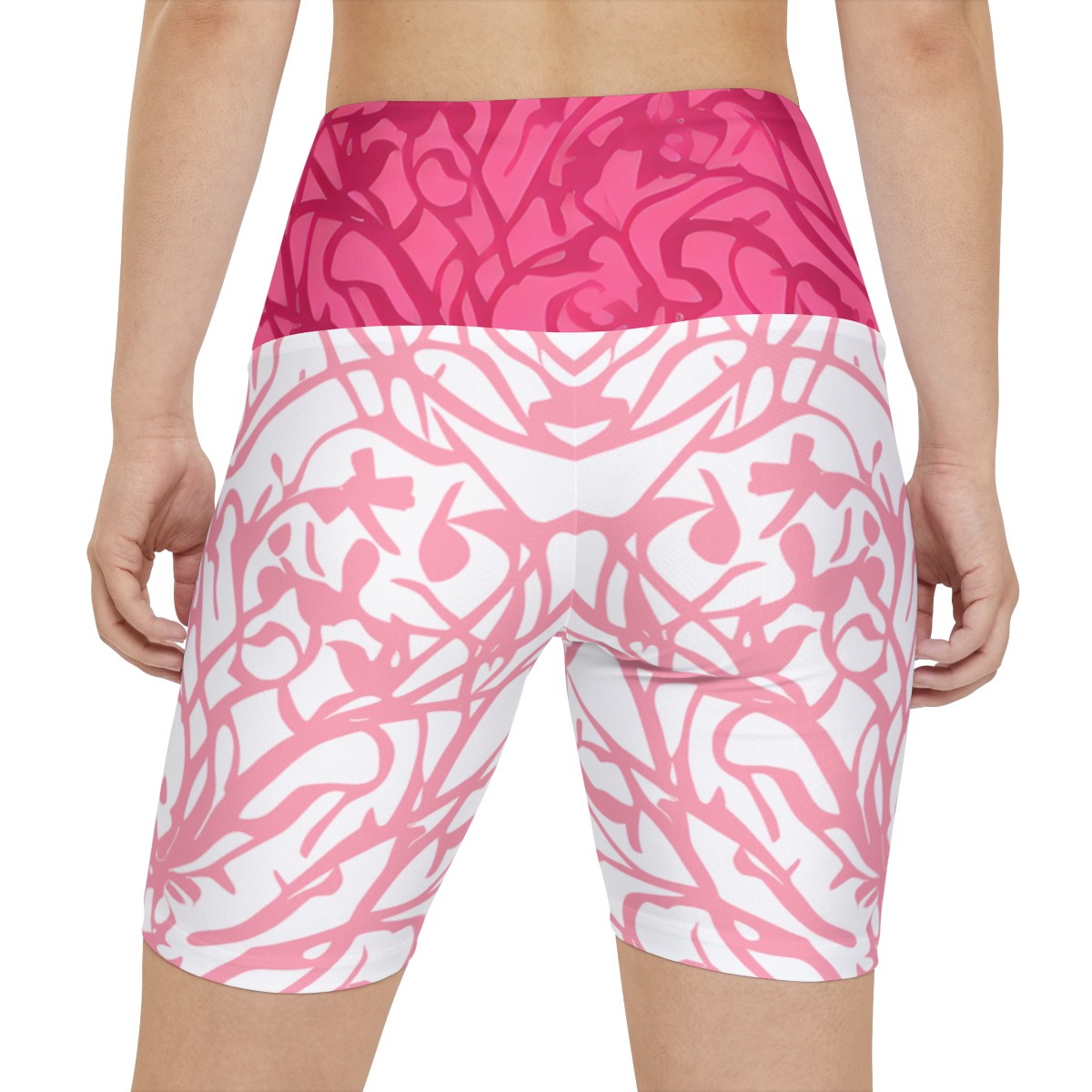 Blush on Pink: Women's Workout Shorts product thumbnail image