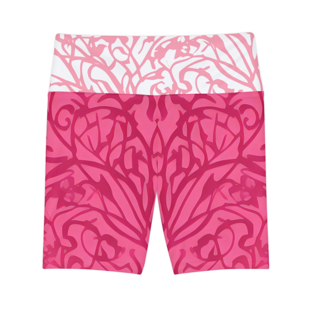 Pink on Blush: Women's Workout Shorts product thumbnail image