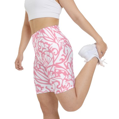 Pink on Pink: Women's Workout Shorts