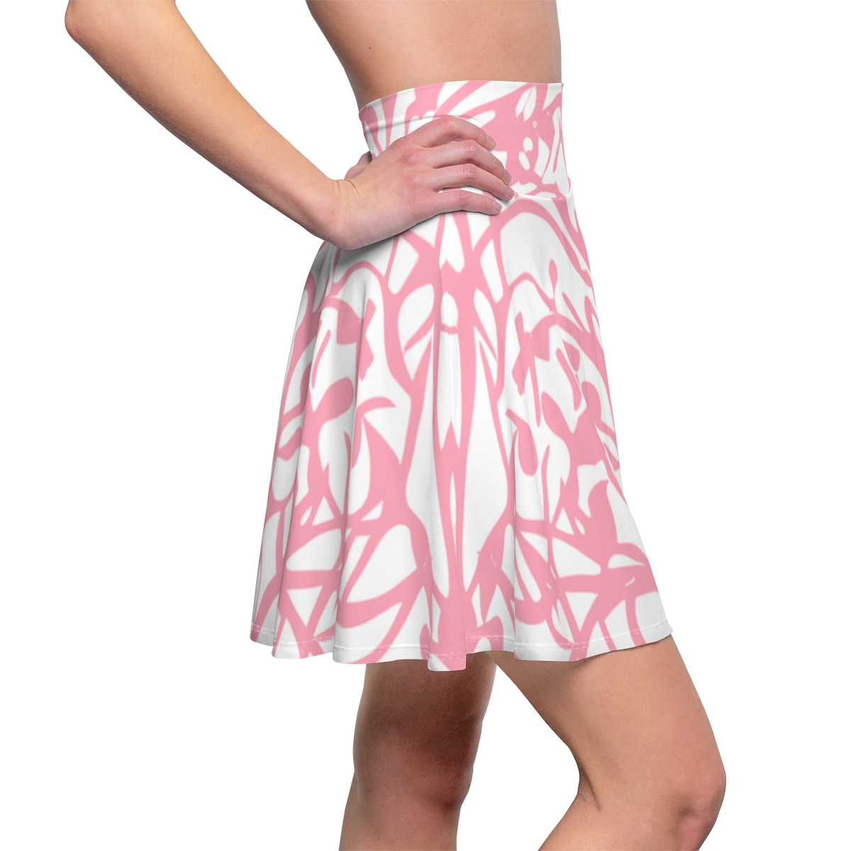Pink on Pink: Women's Skater Skirt product main image