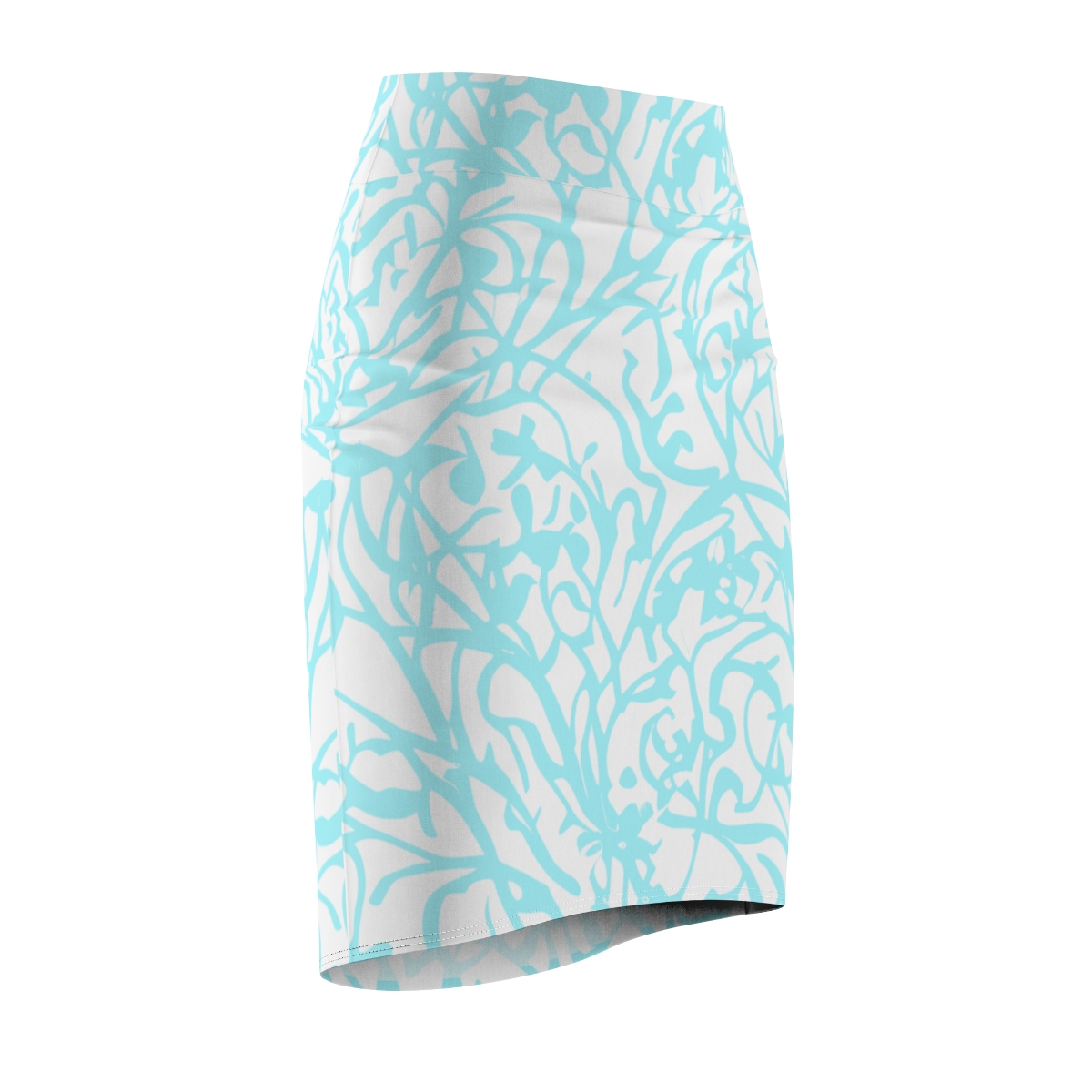 Sylph Blue: Women's Pencil Skirt product thumbnail image