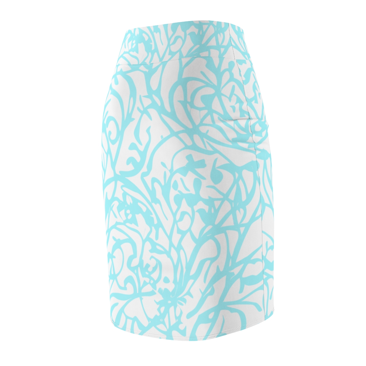 Sylph Blue: Women's Pencil Skirt product thumbnail image