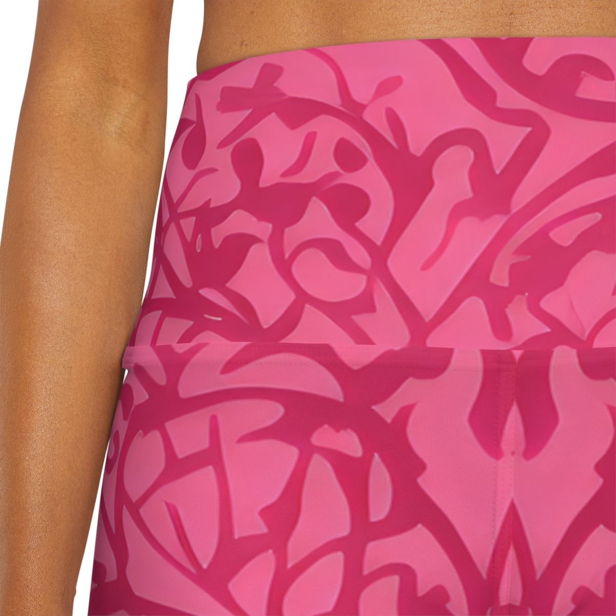 Blush: High Waisted Yoga Shorts product thumbnail image