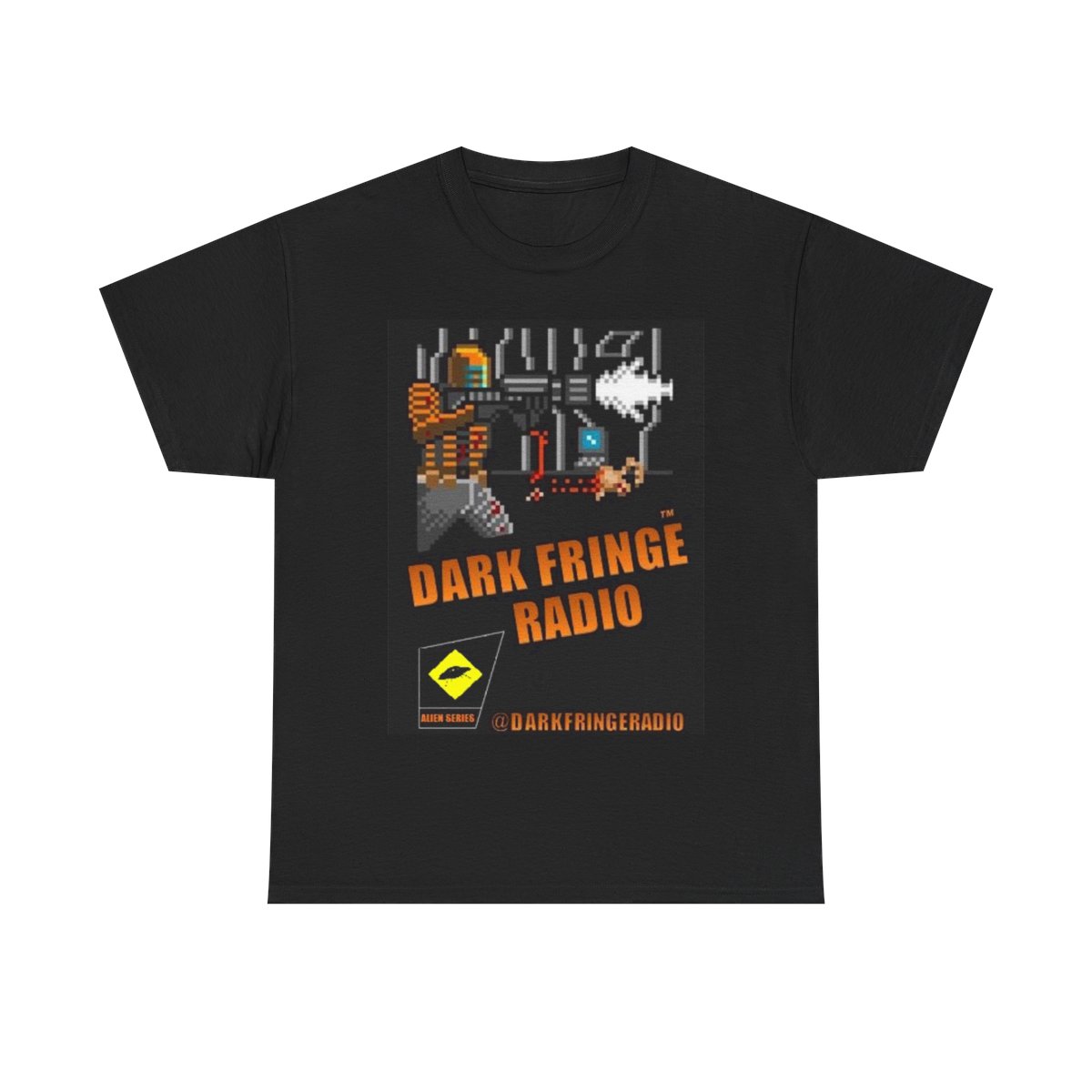 Dark Fringe Radio "NES Inspired" T-Shirt product main image