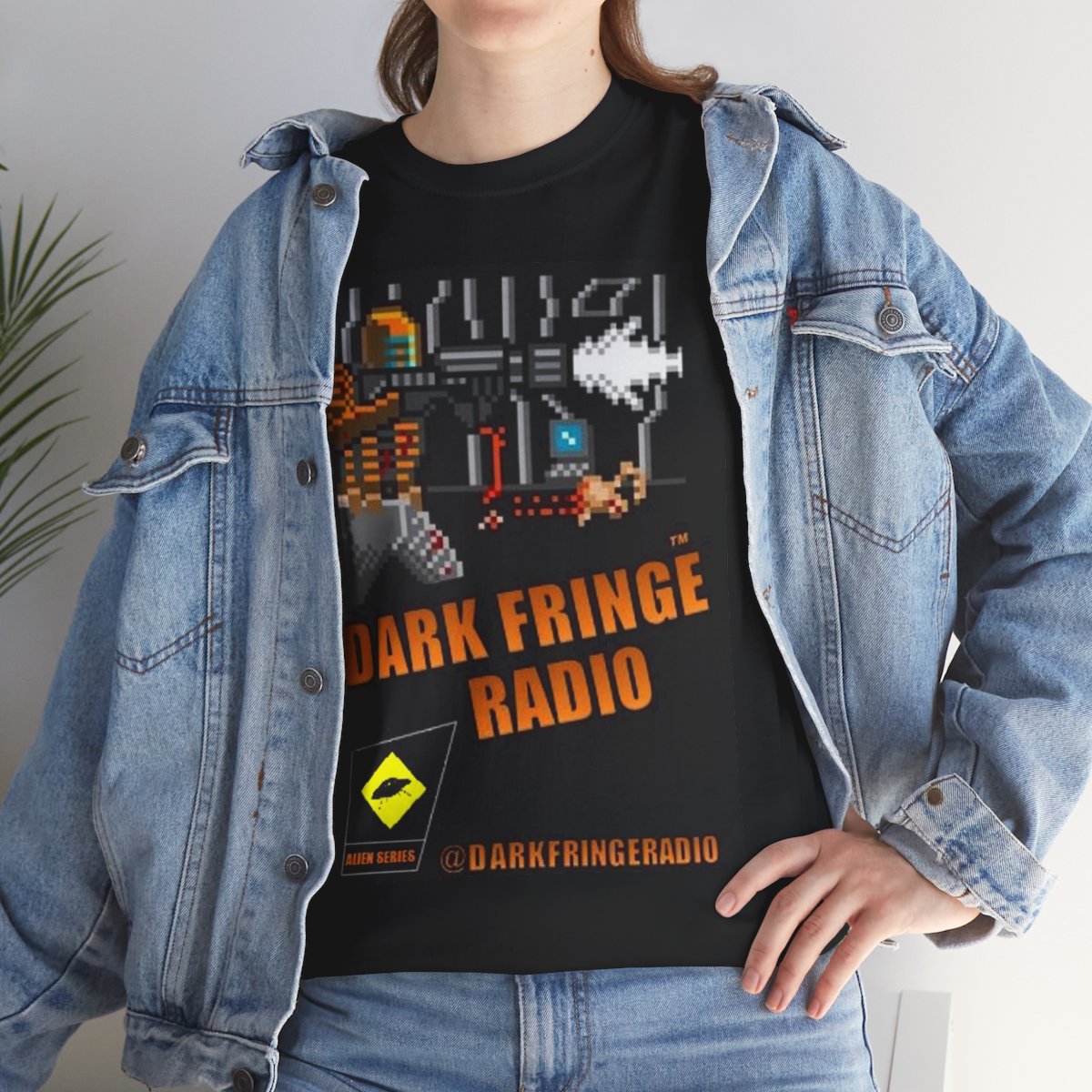 Dark Fringe Radio "NES Inspired" T-Shirt product thumbnail image