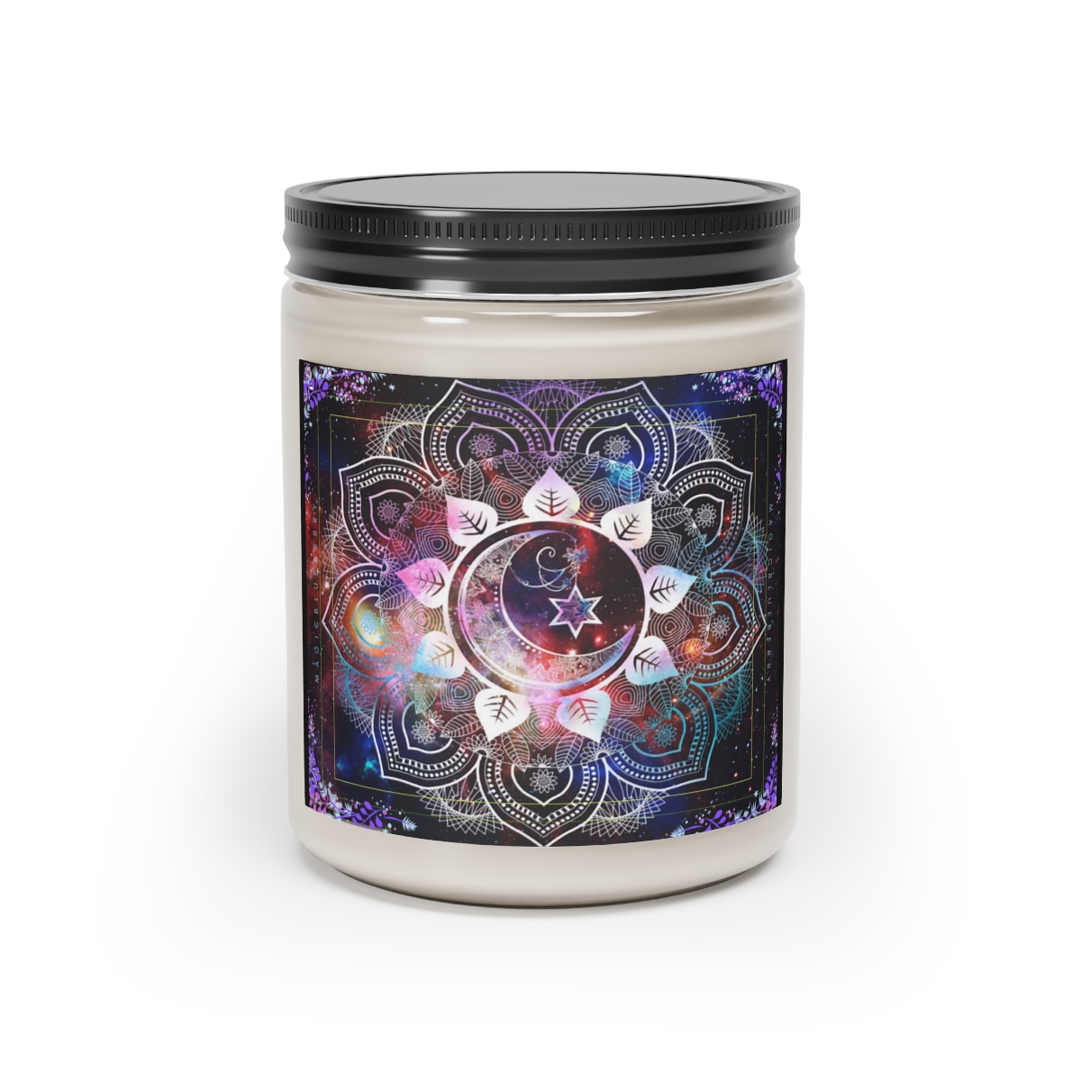 Mandala Moon Magic Spell - Scented Soy Wax Candle | Moon Candle | Manifestation Spell Candle Jar | Coconut Soy Candle 9oz | Aromatherapy product thumbnail image