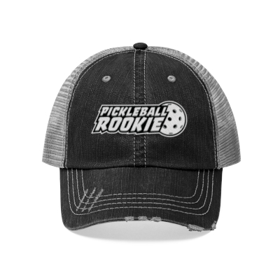 Pickleball Rookie - Core B/W Unisex Trucker Hat