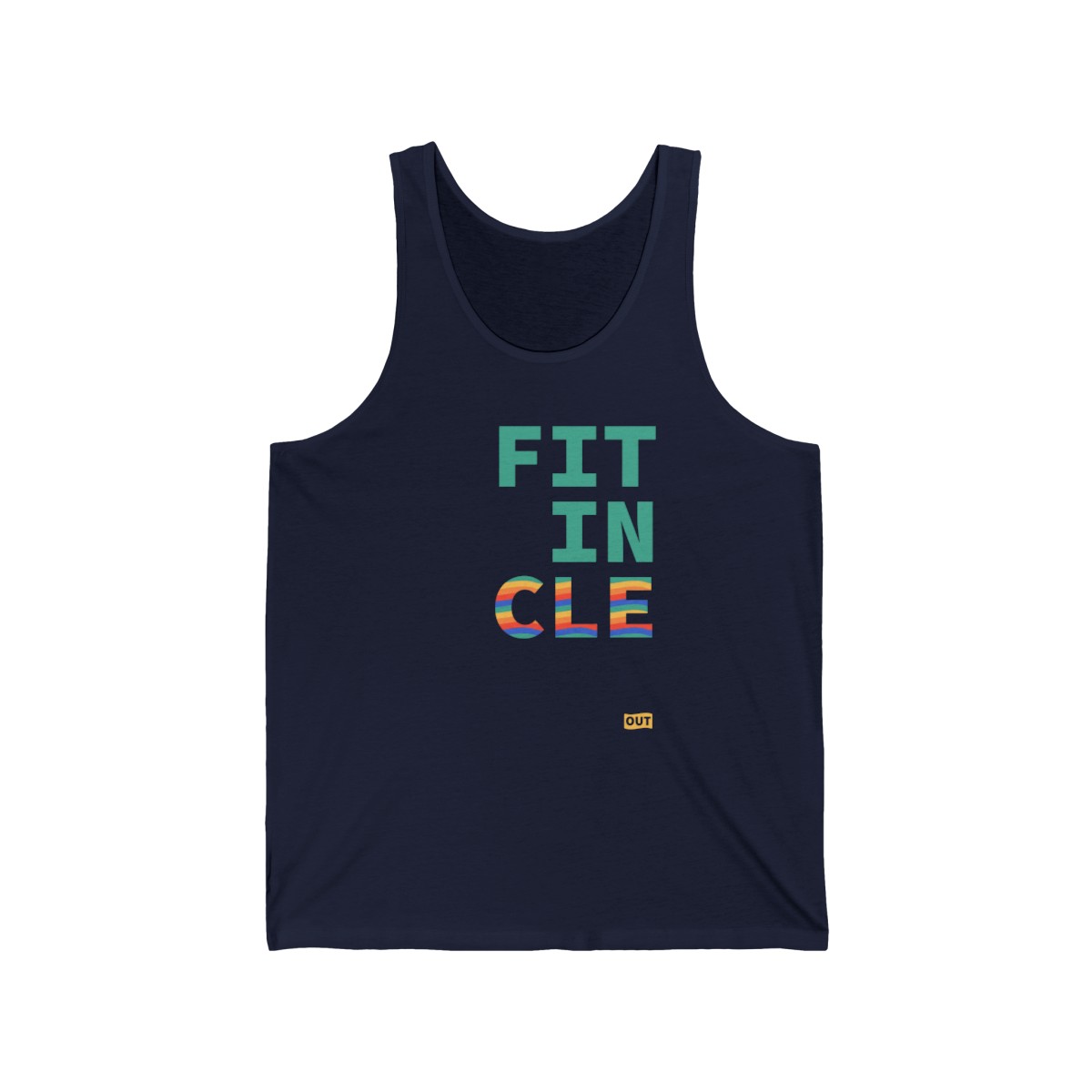 FIT in CLE Jersey Tank (unisex) product thumbnail image