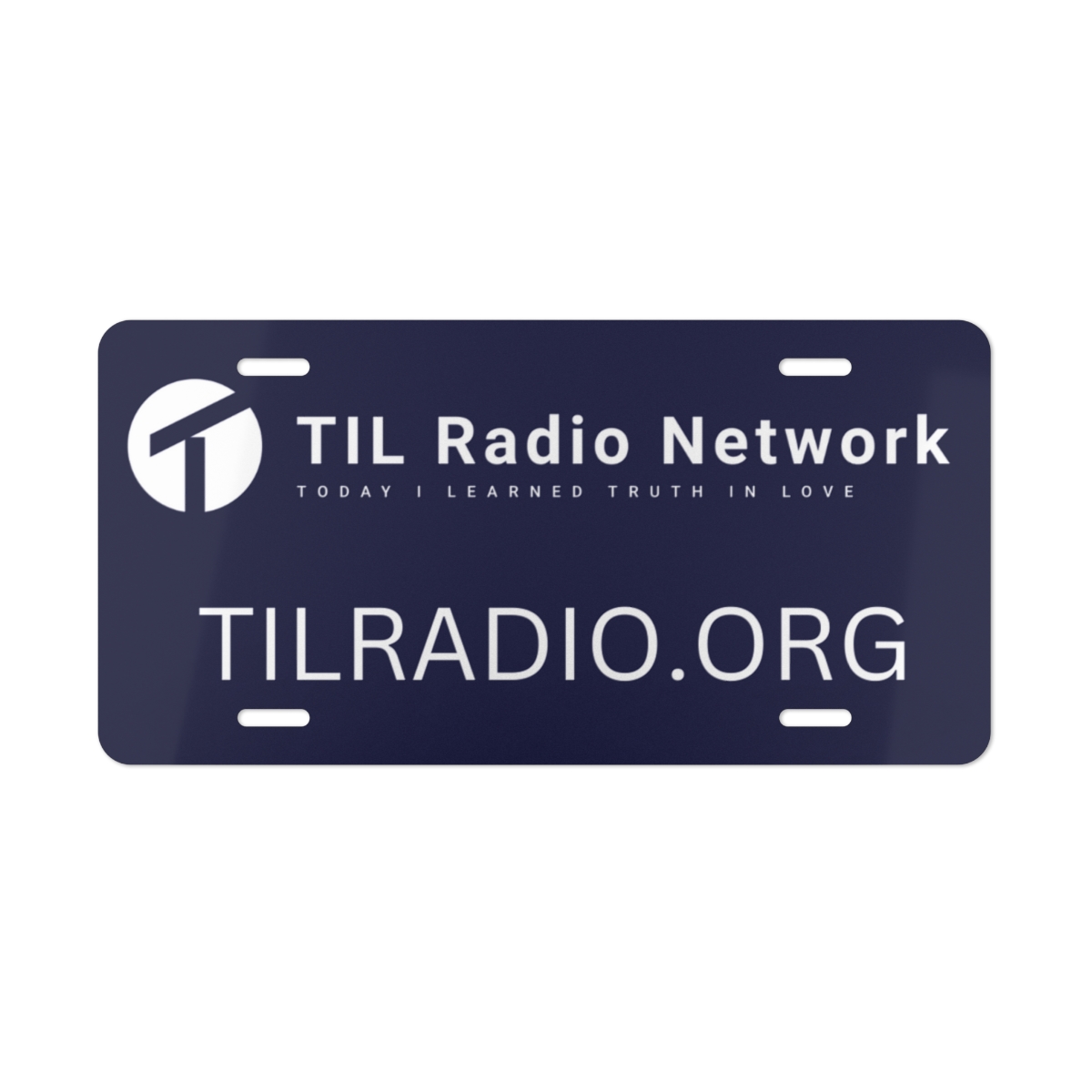 TIL Radio License Plate product thumbnail image