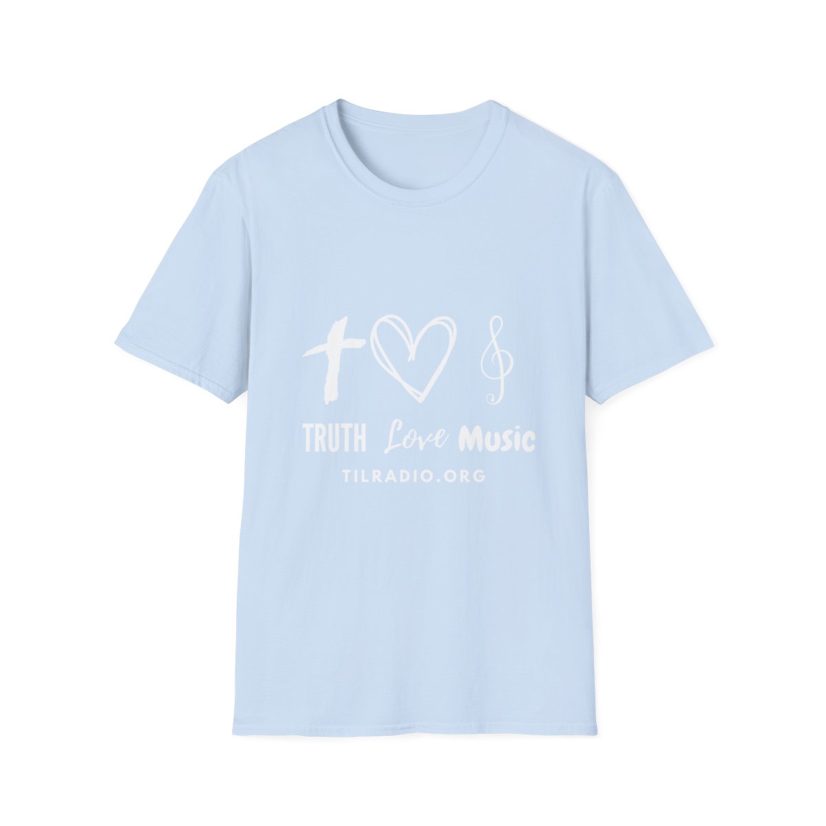Truth Love Music Landscape - White text product thumbnail image