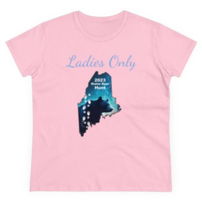 2023 Ladies Only Women's Midweight Cotton Tee