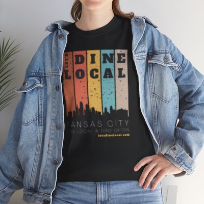 KC Dine Local T-Shirt (style: ctykc01)