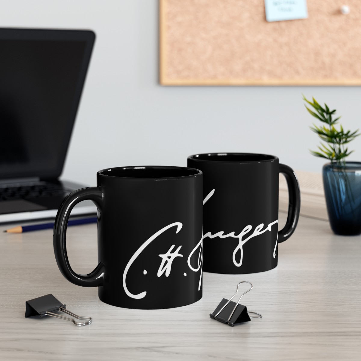Spurgeon Signature 11oz Black Coffee Mug product main image