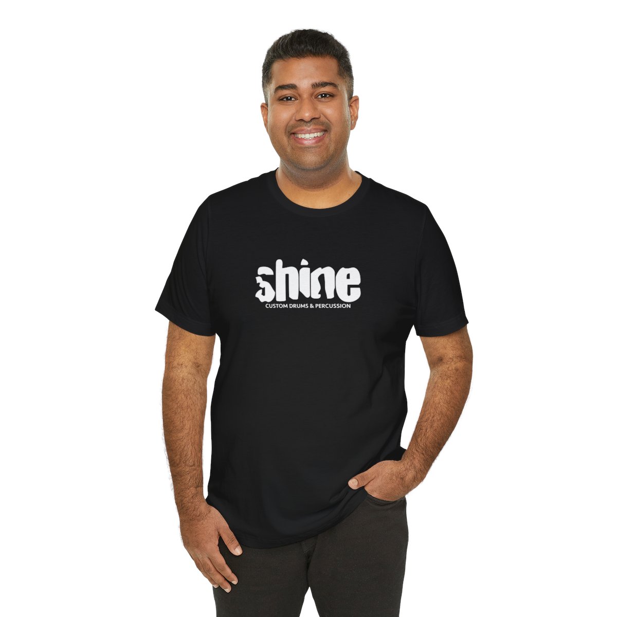 Shine Black Logo Tee product thumbnail image