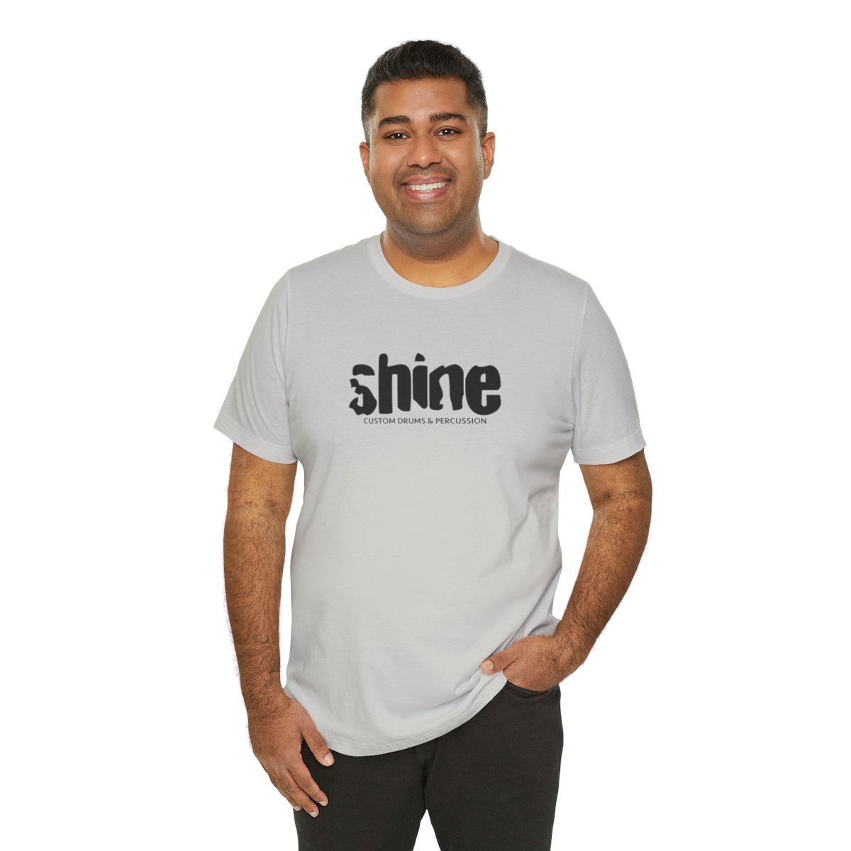 Shine White Logo Tee product thumbnail image