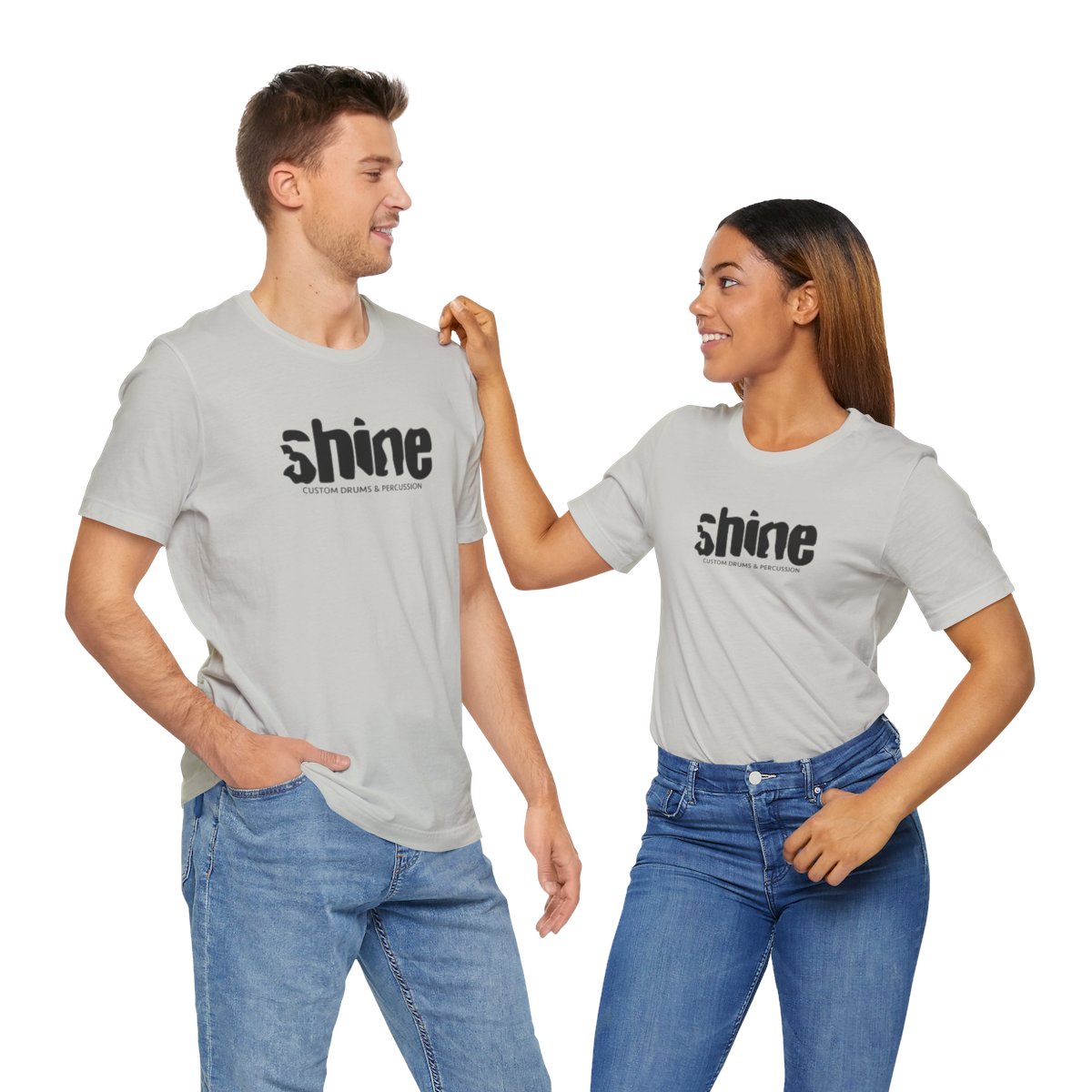 Shine White Logo Tee product thumbnail image