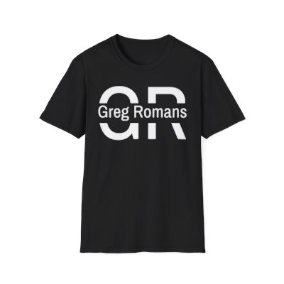 Greg Romans - Logo White