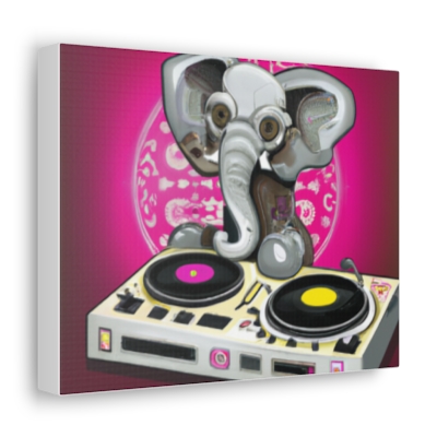 DJ Elephant art | Wall Art DJ Elephant | Wall Decor DJ Elephant Art