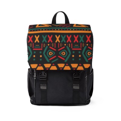 Casual Oxford Canvas backpack | African Print style | Laptop Oxford Canvas backpack For Travel | Backpack For Everyday