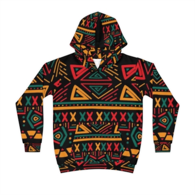 African Children's Hoodie  Back to School Sweaters  Kids African Hoodie Children Hoodie with African Print Gift For Boy or Girl