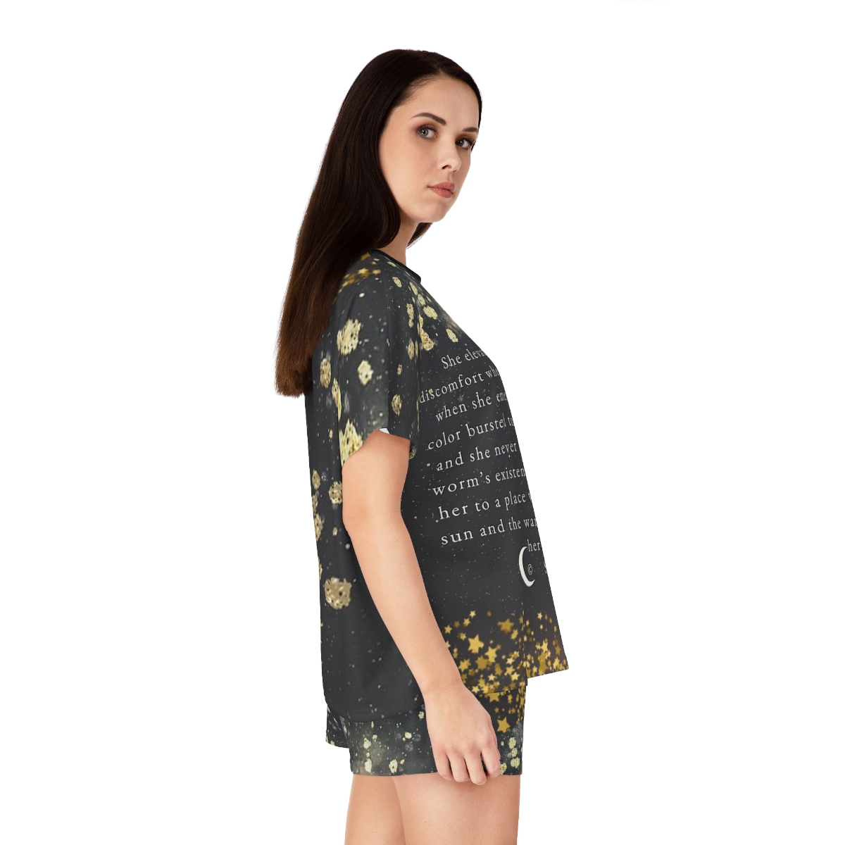 Women's Short Pajama Set - Exalted, Sai Marie product thumbnail image