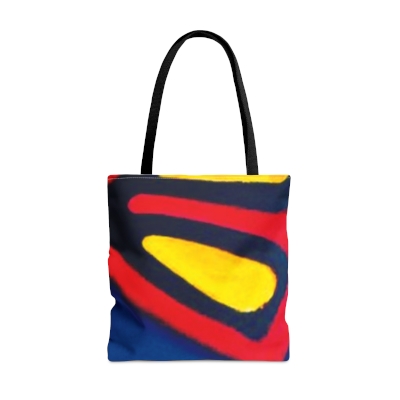 Super Hero Abstraction Tote Bag
