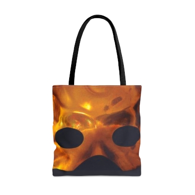 Golden Mask Tote Bag