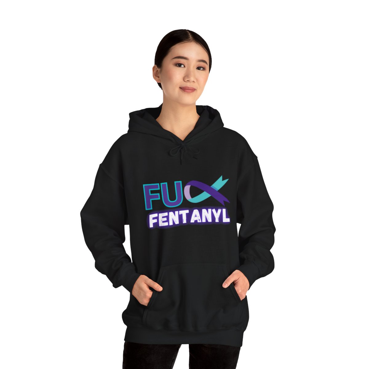 #fuckfentanyl - Unisex Hooded Sweatshirt product thumbnail image