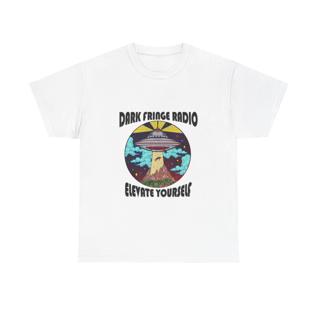 Dark Fringe Radio "Elevate Yourself" T-Shirt product thumbnail image