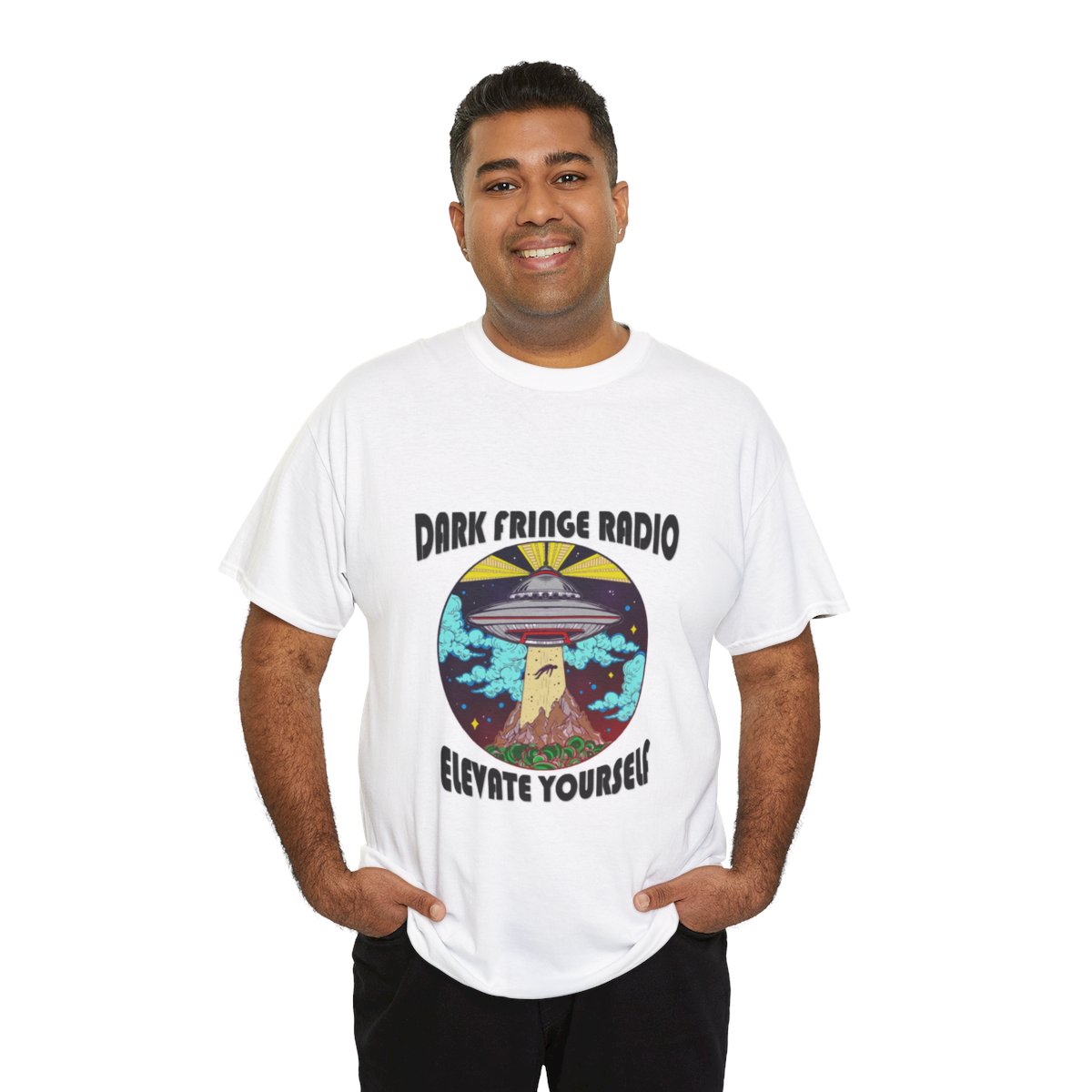 Dark Fringe Radio "Elevate Yourself" T-Shirt product thumbnail image