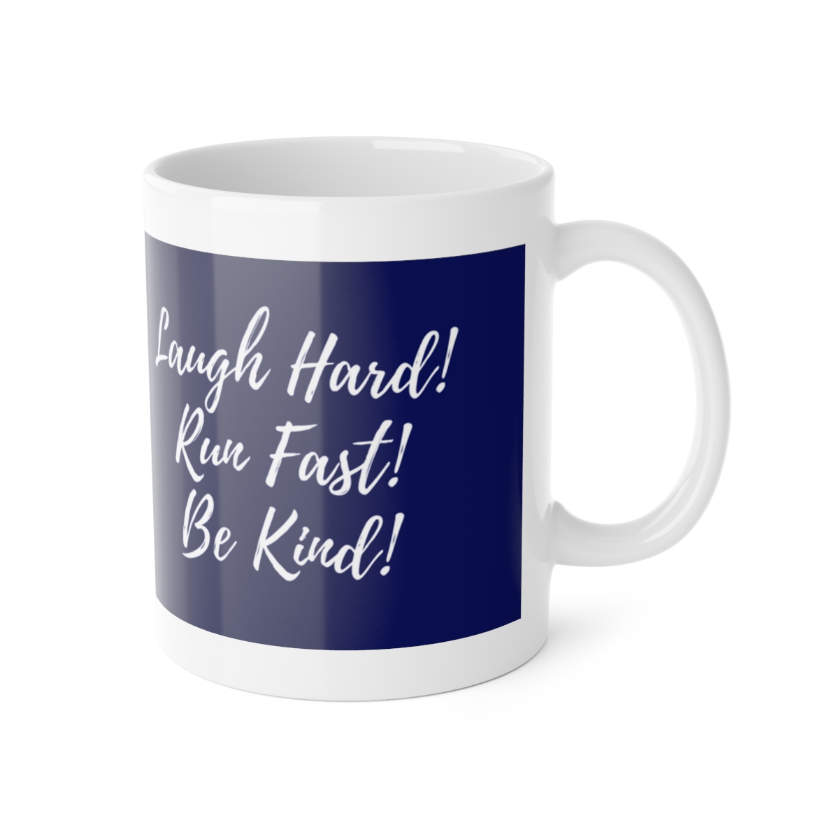 Laugh Hard! Run Fast! Be Kind! Doctor Who Mug product thumbnail image