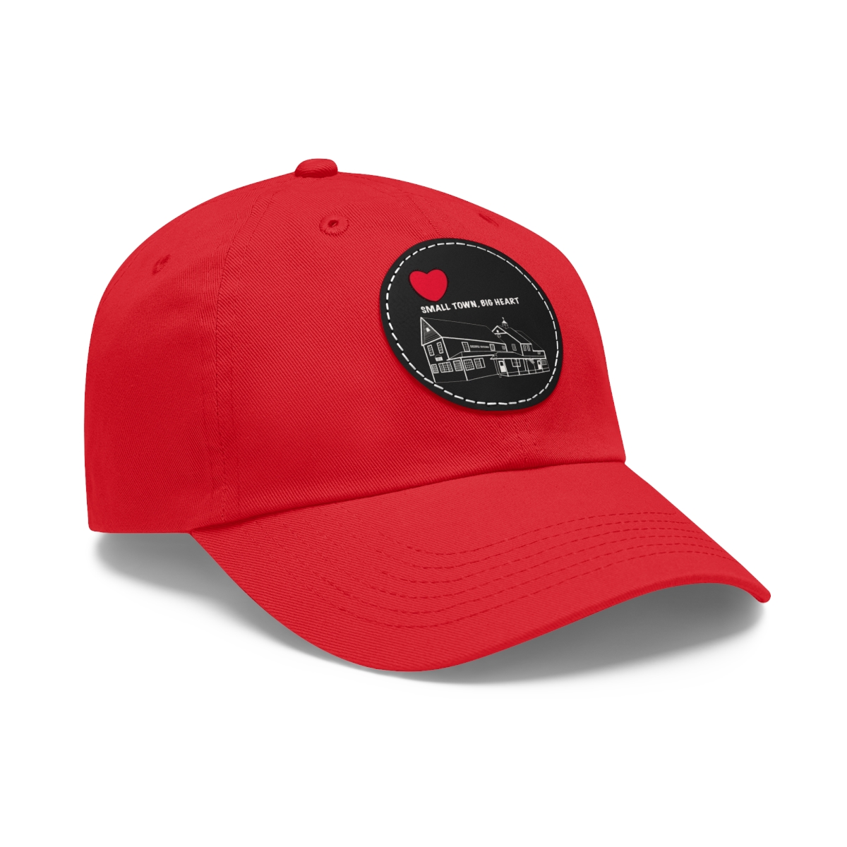 Hat with Leather Patch (Round) product thumbnail image