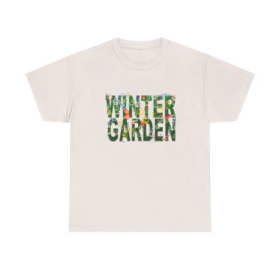 Winter Garden in Flowers T-shirt