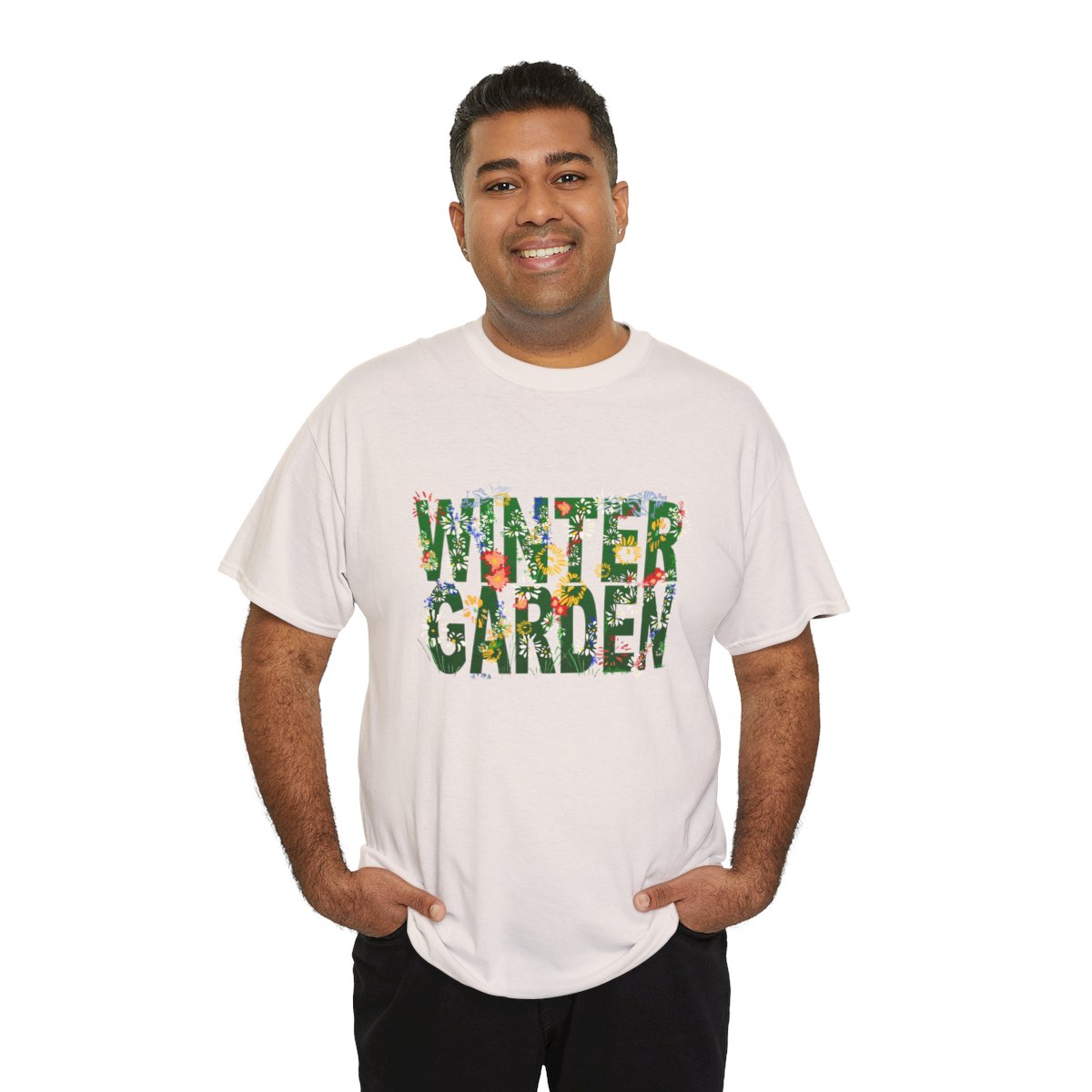 Winter Garden in Flowers T-shirt product thumbnail image
