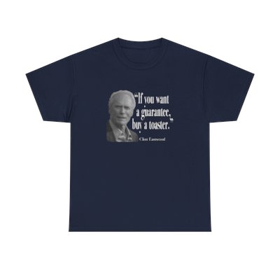 The Wit of Clint Eastwood Heavy Cotton T-Shirt