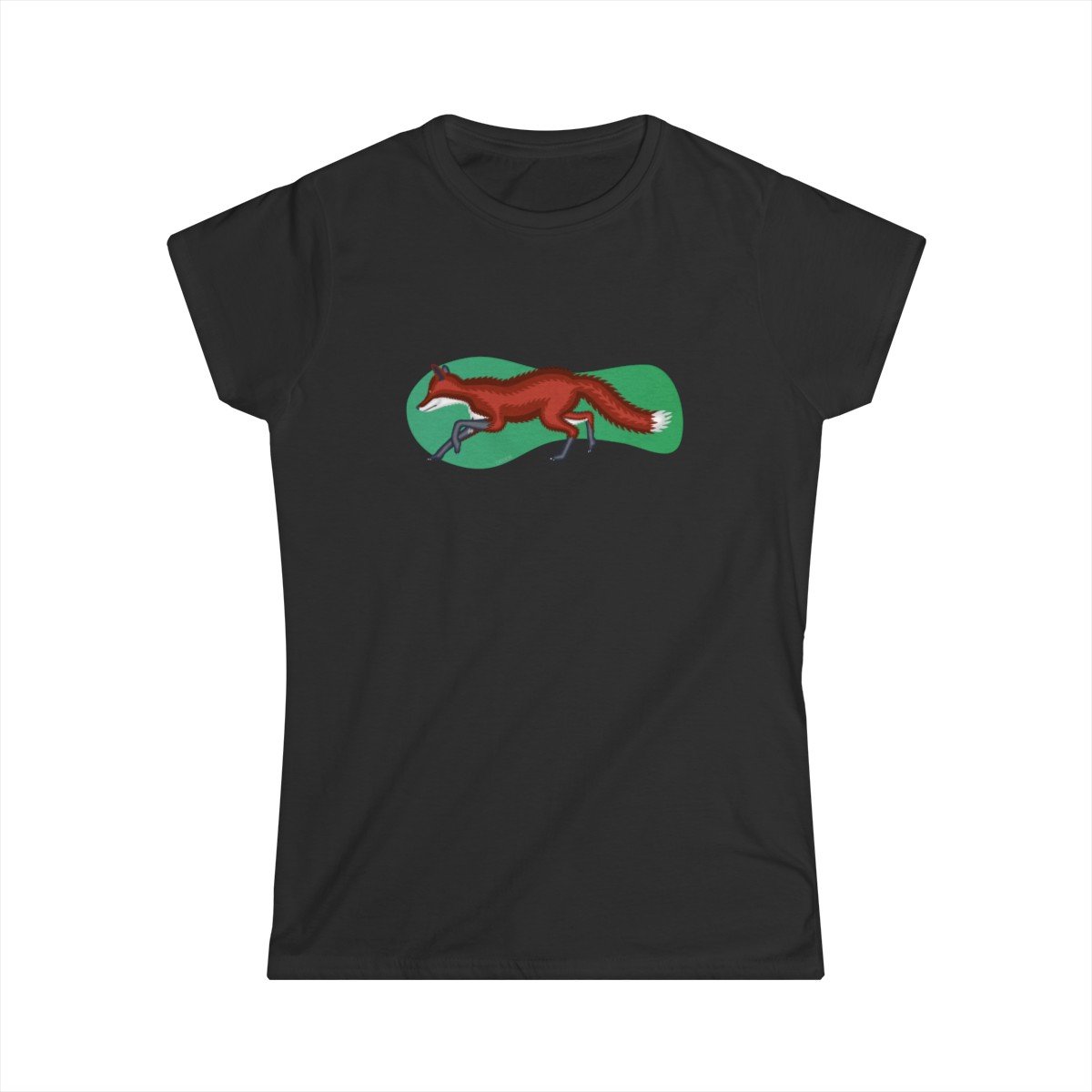 Women's fox t-shirt product thumbnail image