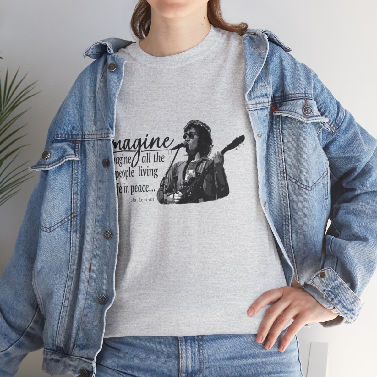 John Lennon, Imagine Cotton T-shirt product thumbnail image