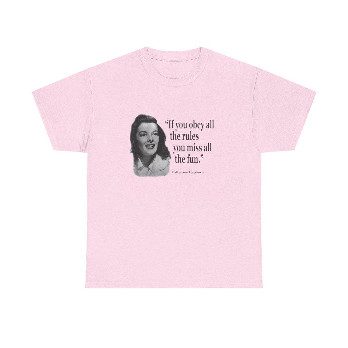 The Wit of Katherine Hepburn Cotton T-Shirt product main image